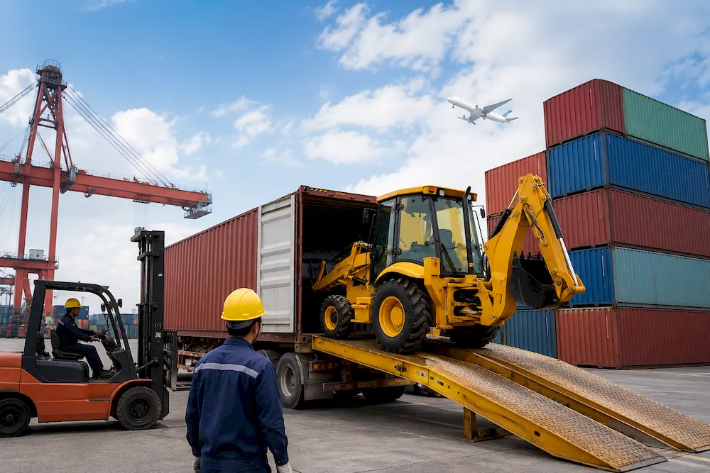 Machinery buying guidance concept