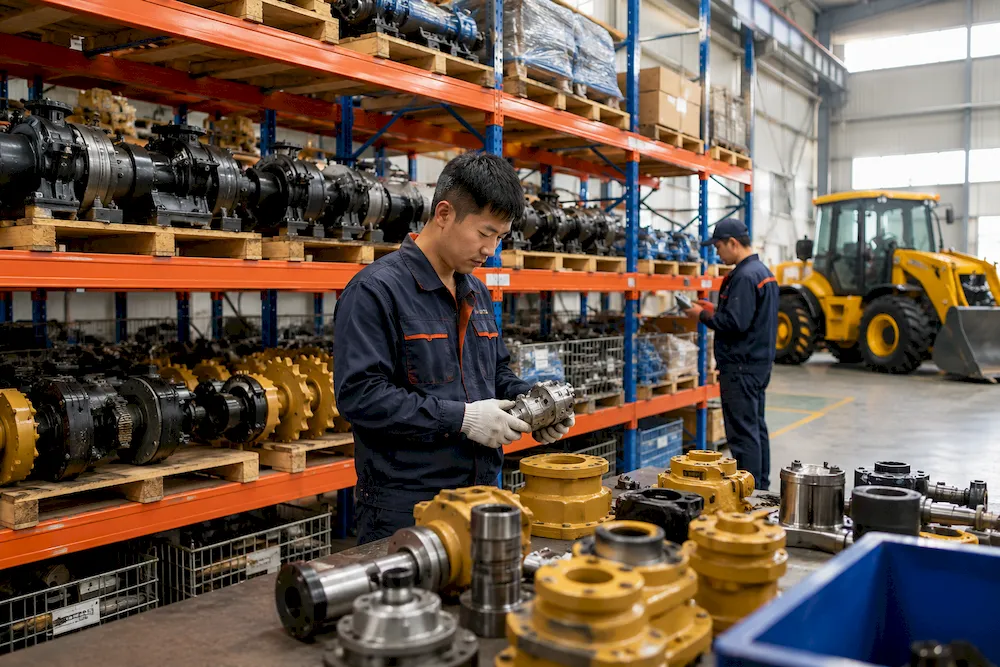 Spare parts kit for machinery