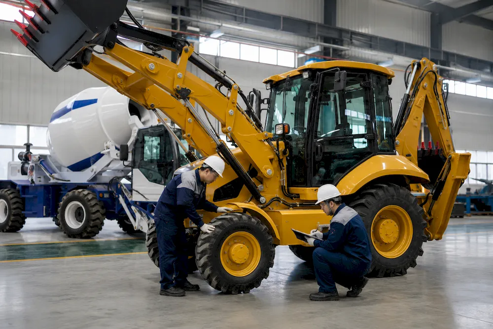 Technical assistance for machinery
