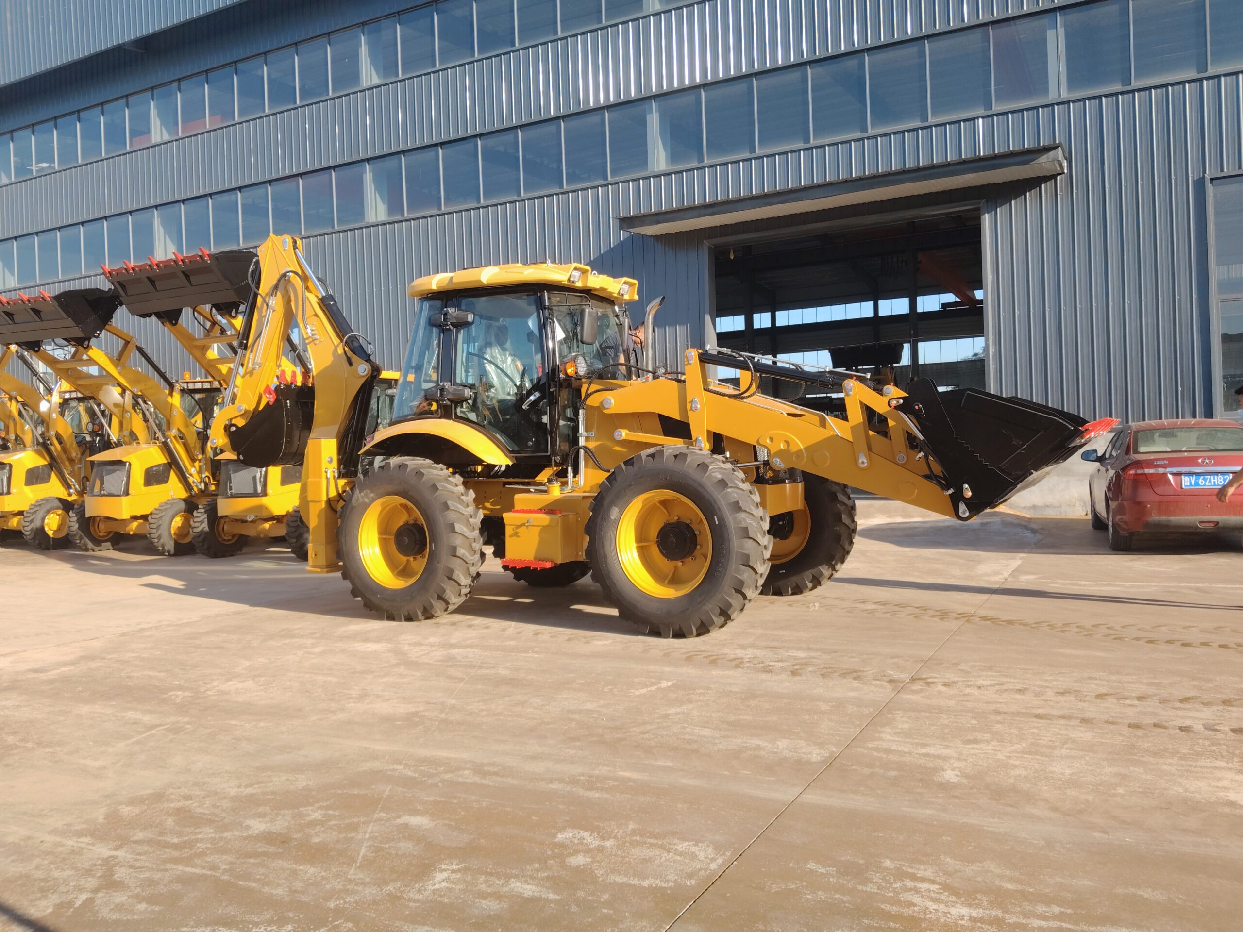 RB388 Luxury Backhoe Loader