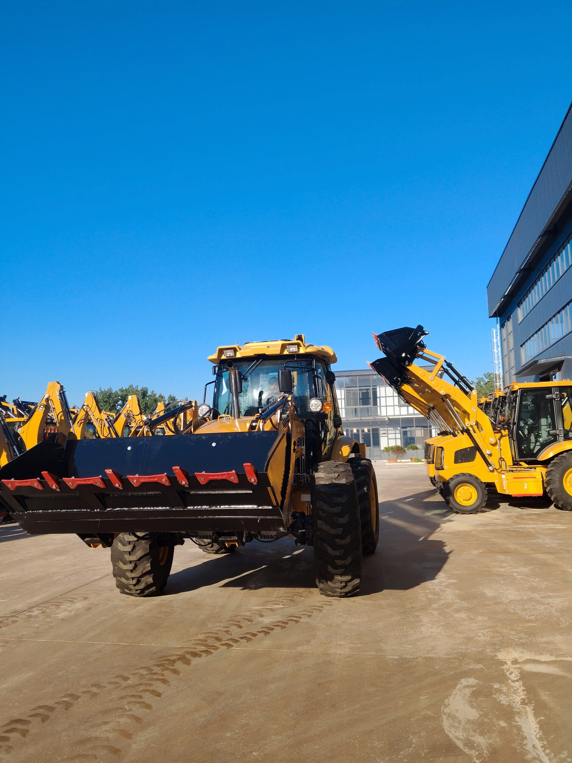 RB388 Luxury Backhoe Loader view 3