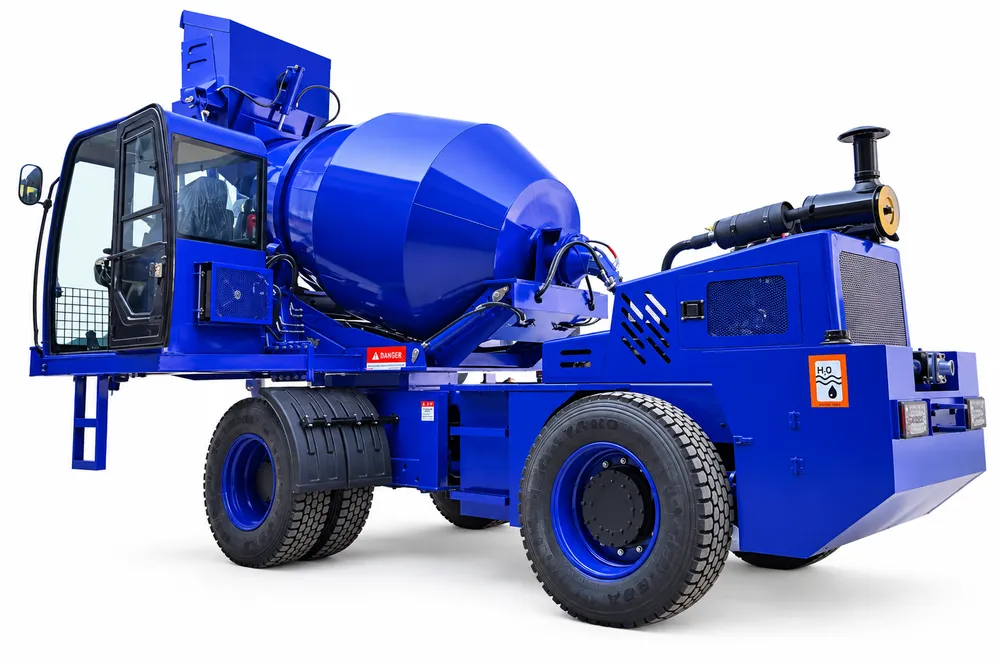 Ray Bridge RB2500 self-loading concrete mixer