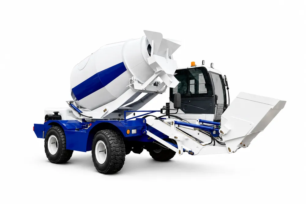 Ray Bridge RB4000 self-loading concrete mixer