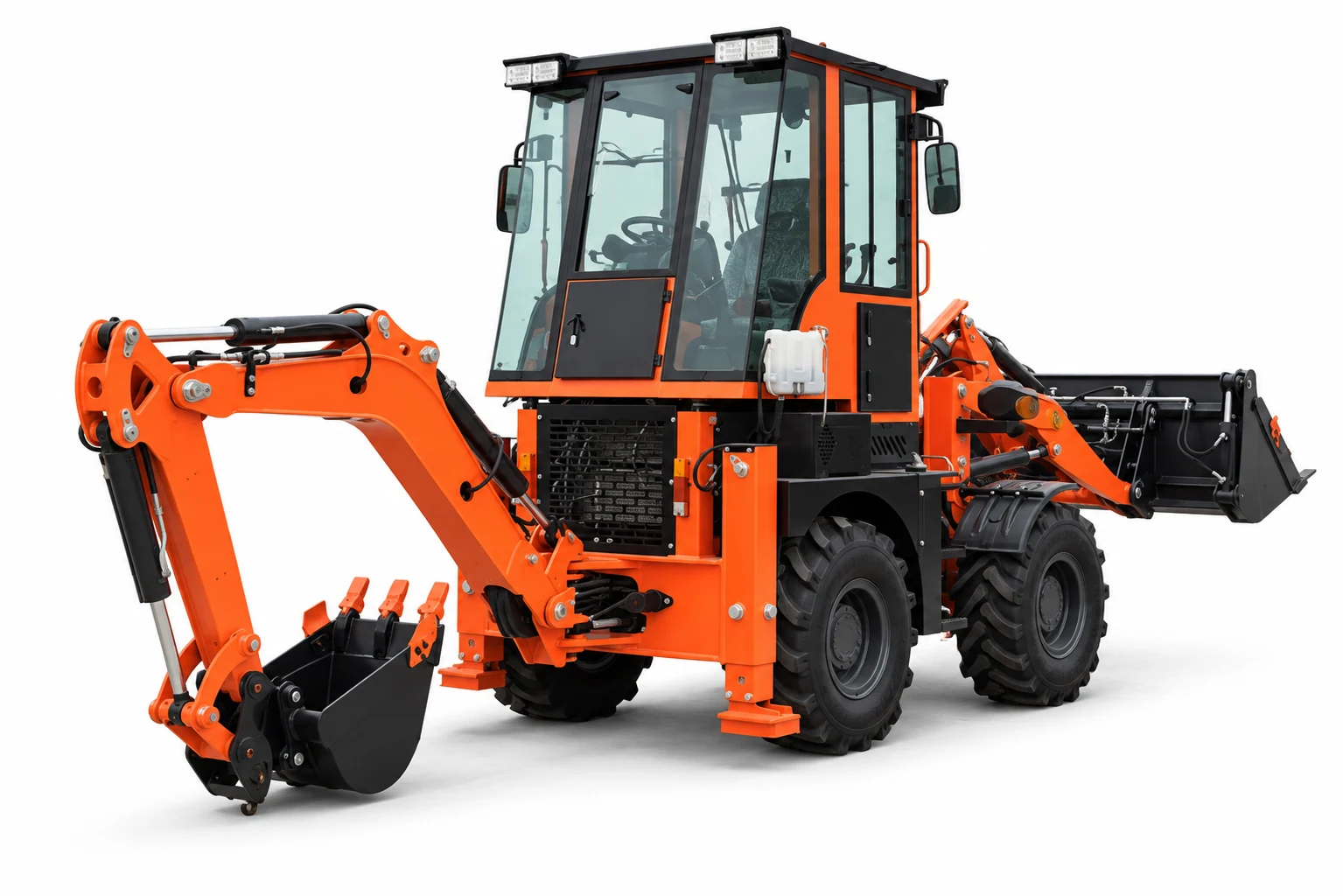 Ray Bridge RB3510 compact backhoe loader