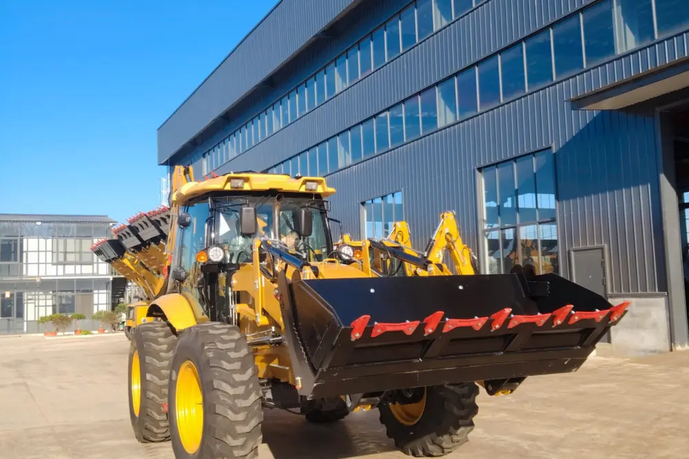 RB388 Luxury backhoe loader for specification review