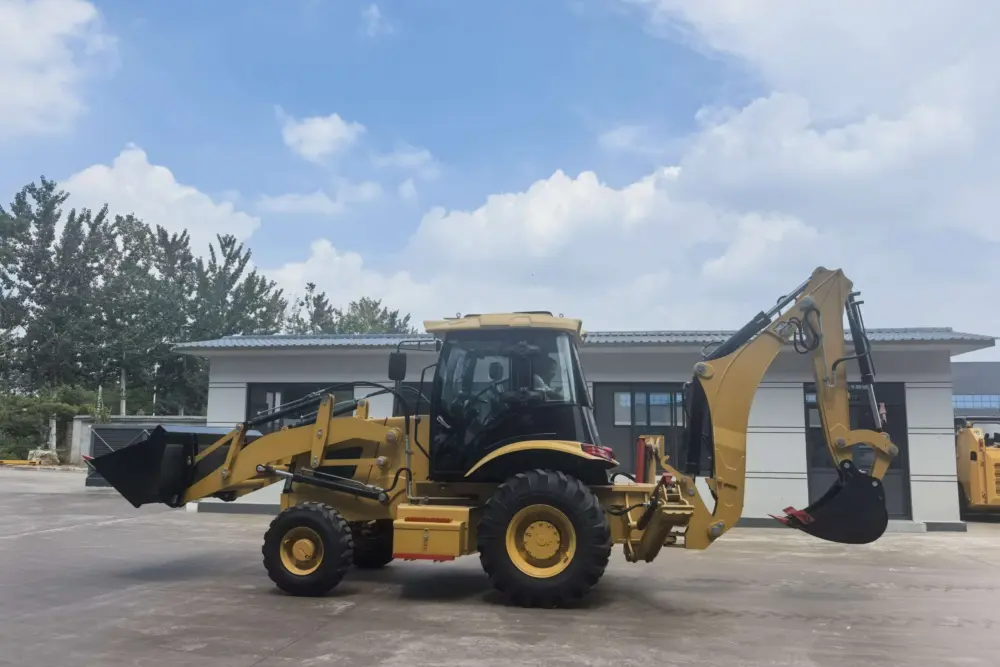 RB420F backhoe loader for construction-project selection