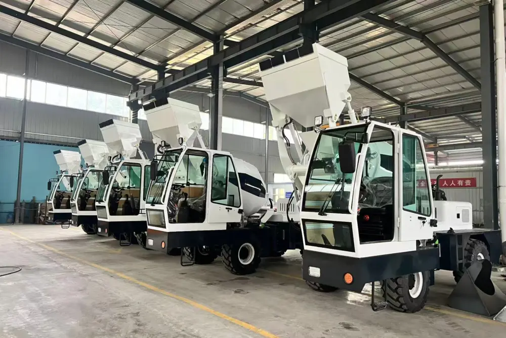 How to Estimate Self-Loading Concrete Mixer Output per Hour and per Day