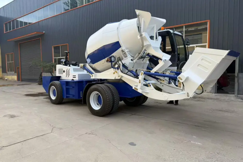 RB4000 self-loading concrete mixer approved product image