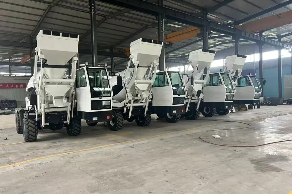 RB1600 self-loading concrete mixer approved product image